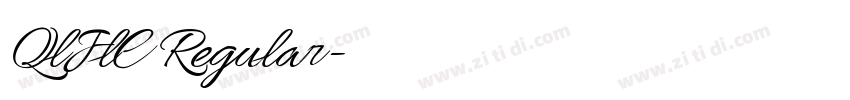 QlJlC Regular字体转换 QlJlC Regular字体转换